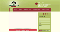 Desktop Screenshot of dodgesagway.com